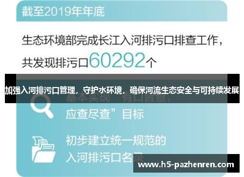 加强入河排污口管理，守护水环境，确保河流生态安全与可持续发展