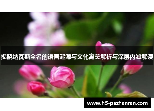 揭晓纳瓦斯全名的语言起源与文化寓意解析与深层内涵解读